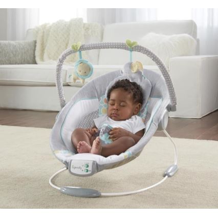 Ingenuity - Lettino vibrante per bambini con melodia MORRISON 3xC