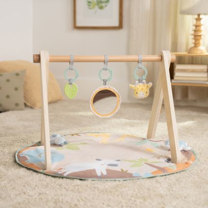 Ingenuity - Tappeto da gioco per bambini WONDER & WOOD