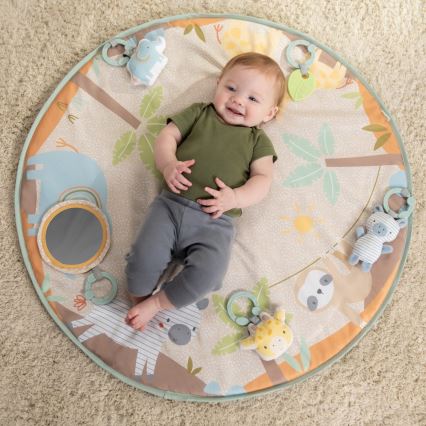 Ingenuity - Tappeto da gioco per bambini WONDER & WOOD