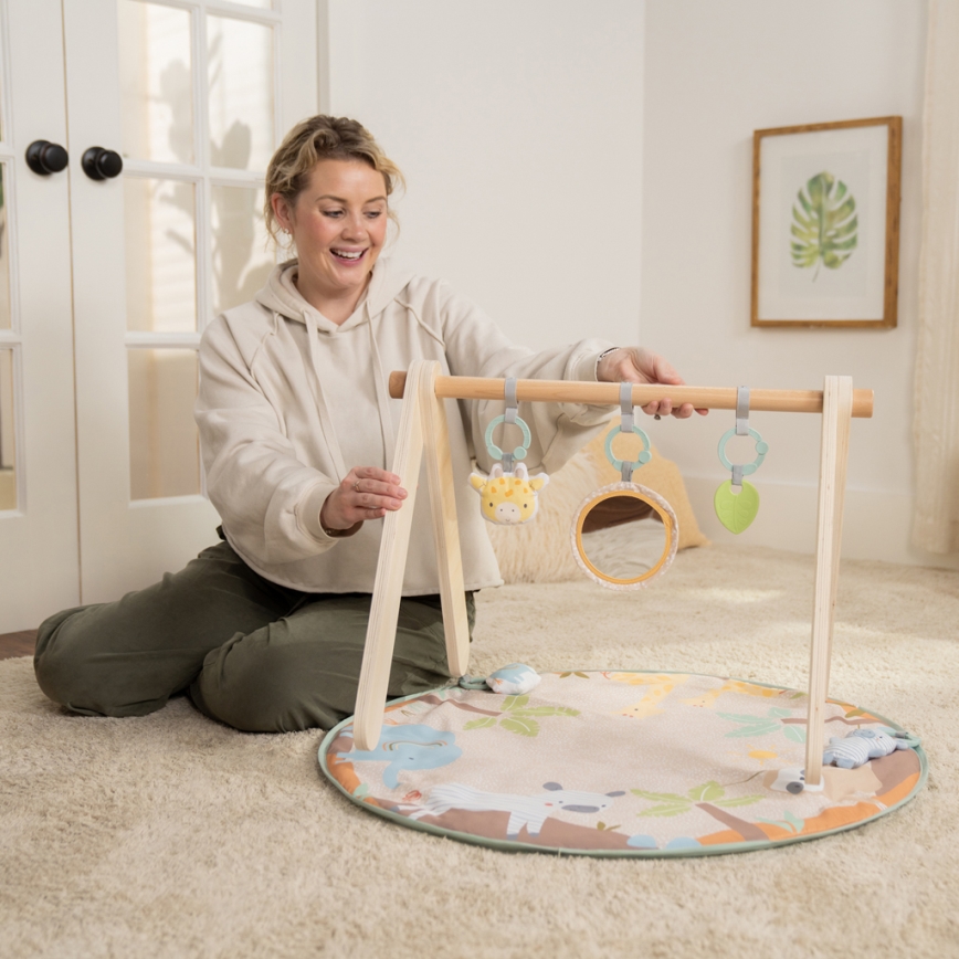 Ingenuity - Tappeto da gioco per bambini WONDER & WOOD