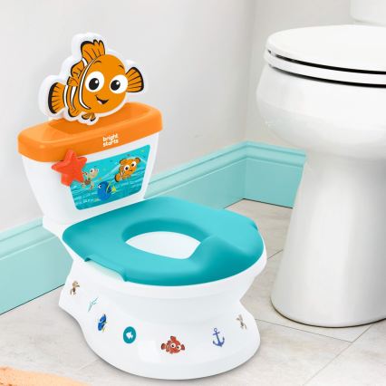 Ingenuity - Vasino per bambini con suoni MY SIZE Finding Nemo 2xAAA
