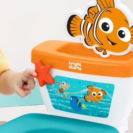 Ingenuity - Vasino per bambini con suoni MY SIZE Finding Nemo 2xAAA