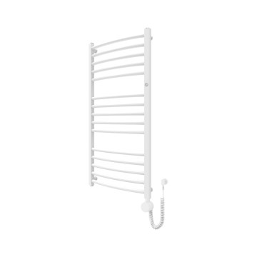 Instal Projekt - Scaldasalviette elettrico da bagno AMBRE 400W 103x50 cm bianco