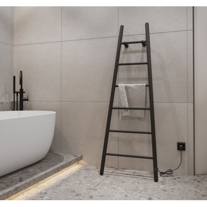 Instal Projekt - Scaldasalviette elettrico ESCE 170W 160x60 cm nero