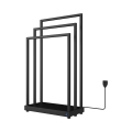 Instal Projekt - Scaldasalviette elettrico MOBE 105W 90x50 cm nero