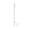 Instal Projekt - Scaldasalviette elettrico TUBIES 32W 85x9 cm bianco
