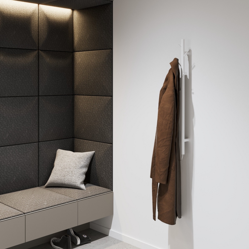 Instal Projekt - Scaldasalviette elettrico TUBIES 32W 85x9 cm bianco