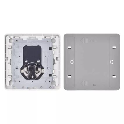 Interruttore 1 bottone GoSmart 1xCR2430 Tuya bianco