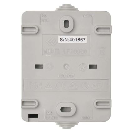 Interruttore 1 bottone IP54