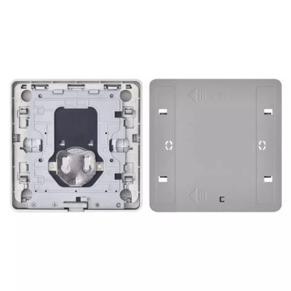 Interruttore 4 bottoni GoSmart 1xCR2430 Tuya nero