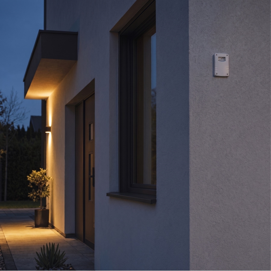 Interruttore crepuscolare 1800W/230V IP65 bianco