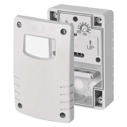 Interruttore crepuscolare 1800W/230V IP65 bianco