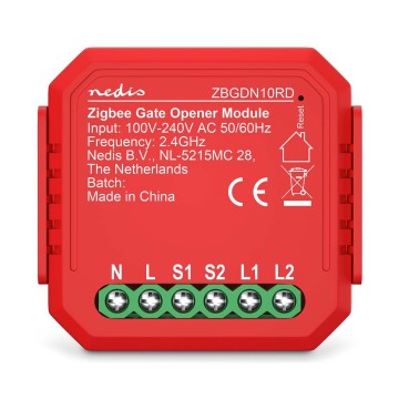 Interruttore intelligente della porta del garage SmartLife Zigbee Tuya