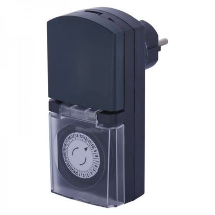 Interruttore meccanico da esterno con Timer  IP44 SCHUKO