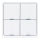 Interruttore smart a 4 pulsanti 1xCR2430 bianco