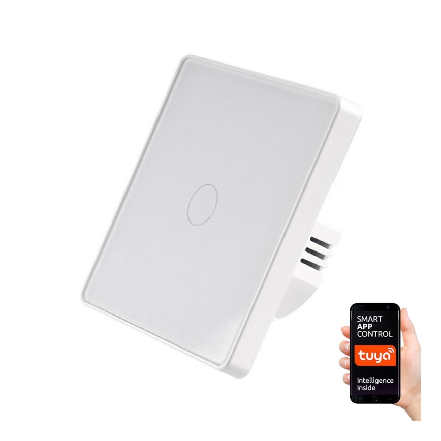 Interruttore tattile unipolare SMART 800W/230V Wi-Fi Tuya