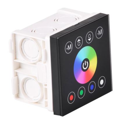 Interruttore touch con dimmer per strisce LED RGBW 12-24V 4 canali