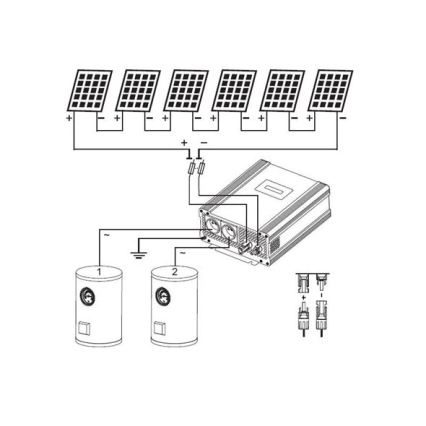 Inverter solare per il riscaldamento dell'acqua ECO Solar Boost Evo MPPT-4000 4kW PRO