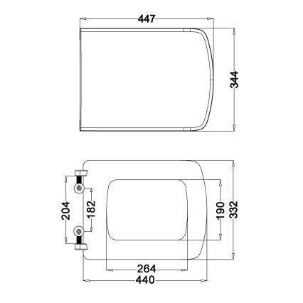 Isvea - Coprivaso SoftClose PURITY bianco
