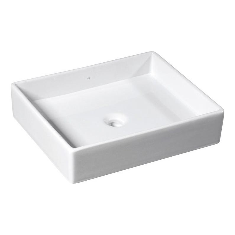 Isvea - Lavabo da appoggio PURITY 50x42 cm ceramica/bianco