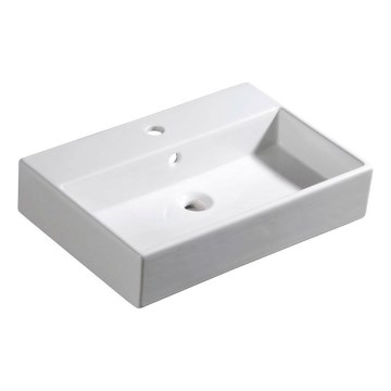 Isvea - Lavabo da appoggio PURITY 60x42 cm ceramica/bianco