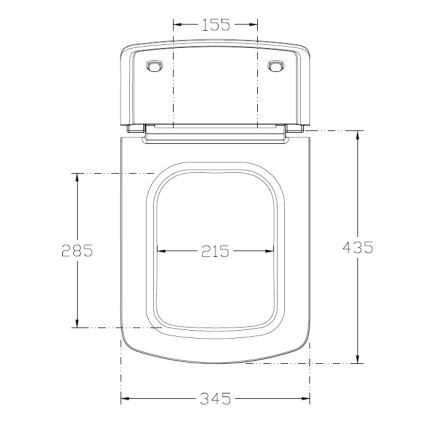 Isvea - Sedile per WC SoftClose PURITY bianco