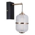 ITALUX - Applique a LED ALANI LED/6W/230V 3000K nero/oro