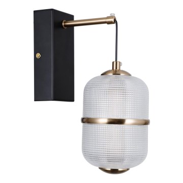 ITALUX - Applique a LED ALANI LED/6W/230V 3000K nero/oro