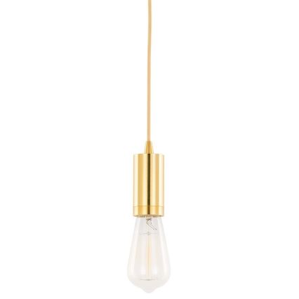 ITALUX - Lampadario a sospensione con filo MODERNA 1xE27/60W/230V oro