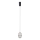 ITALUX - Lampada a sospensione a cavo ALANI LED/6W/230V 3000K nero/oro