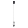 ITALUX - Lampada a sospensione LED con cavo SEVILLA LED/5W/230V 3000K nero