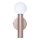 ITALUX - Lampada da parete FILANO 1xG9/5W/230V oro rosa