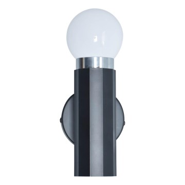 ITALUX - Lampada da parete MACERA 1xE27/40W/230V nera