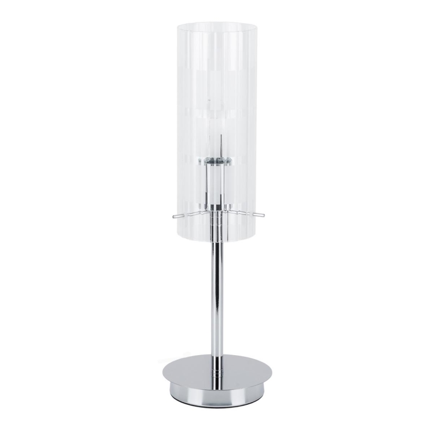 ITALUX - Lampada da tavolo MAX 1xE27/60W/230V cromo lucido/limpido