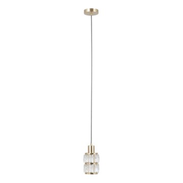 ITALUX - Lampadario a cavo ALMA 1xE27/40W/230V dorato