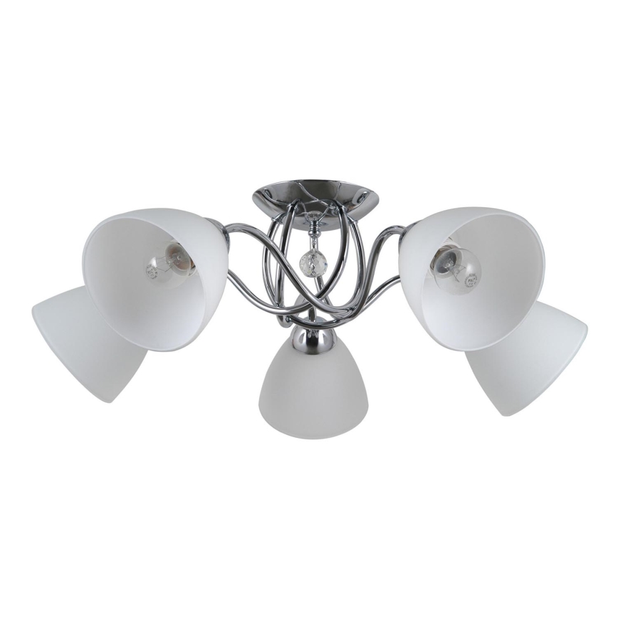 ITALUX - Lampadario a plafone LUGANO 5xE27/40W/230V