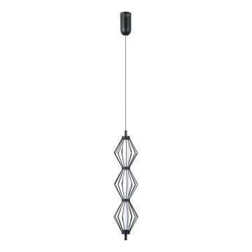 ITALUX - Lampadario a sospensione con cavo SEVILLA LED/15W/230V 3000K nero
