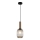 ITALUX - Lampadario a sospensione con filo ANTIOLA 1xE27/40W/230V diametro 15 cm bronzo