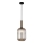 ITALUX - Lampadario a sospensione con filo ANTIOLA 1xE27/40W/230V diametro 20 cm bronzo