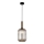 ITALUX - Lampadario a sospensione con filo ANTIOLA 1xE27/40W/230V diametro 20 cm bronzo