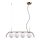 ITALUX - Lampadario a sospensione con filo CARIMI 4xG9/5W/230V ottone