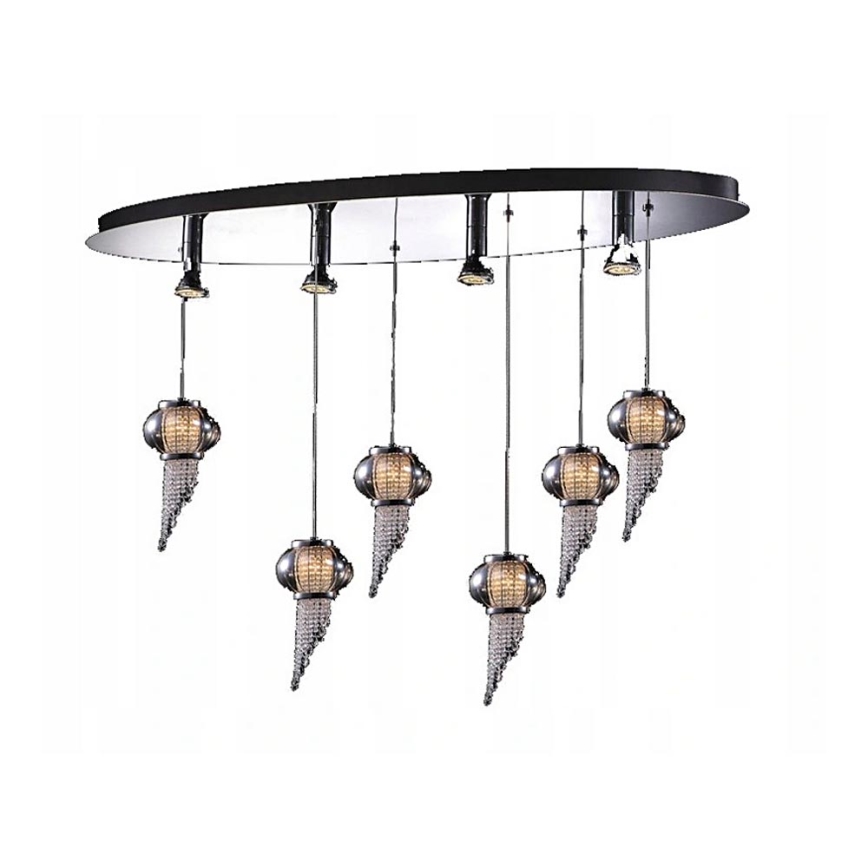 ITALUX - Lampadario a sospensione con filo CARLO 10xG4/20W/230V