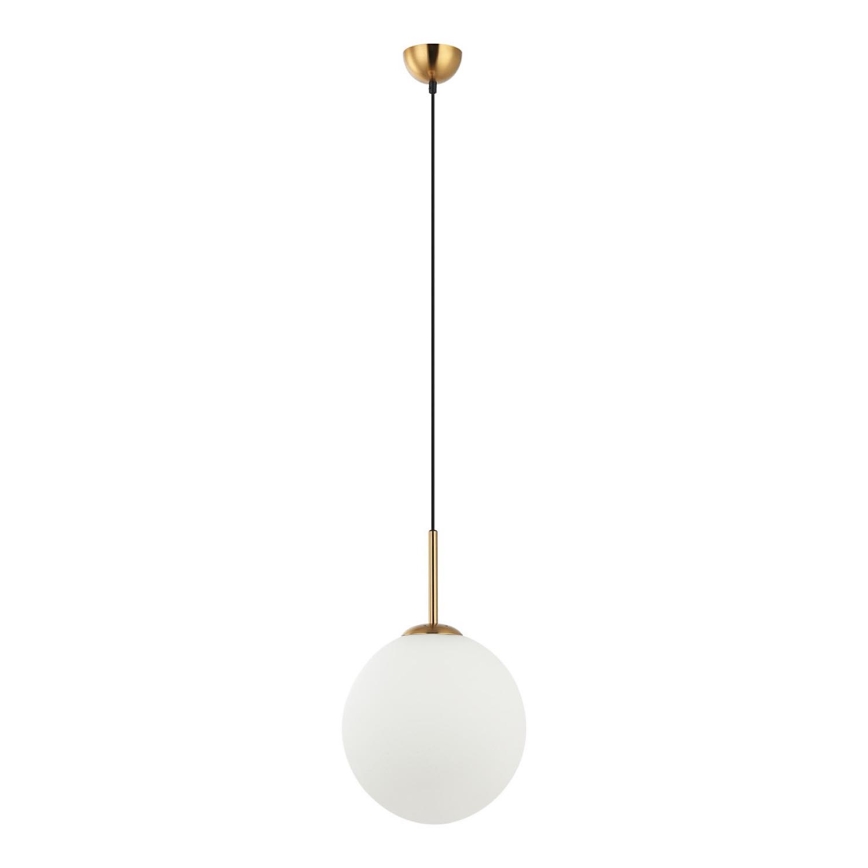 ITALUX - Lampadario a sospensione con filo DEORE 1xE27/40W/230V diametro 30 cm bronzo