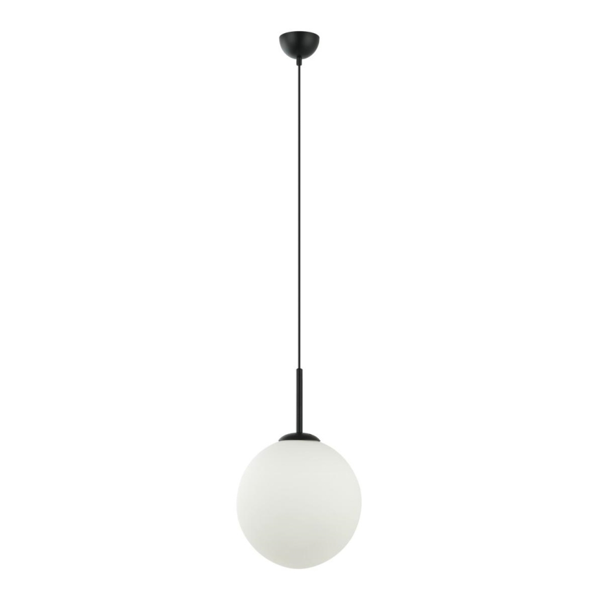 ITALUX - Lampadario a sospensione con filo DEORE 1xE27/40W/230V diametro 30 cm nero