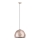 ITALUX - Lampadario a sospensione con filo HARLEY 1xE27/40W/230V Oro rosa