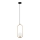 ITALUX - Lampadario a sospensione con filo LUPUS 1xG9/25W/230V nero/oro