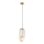ITALUX - Lampadario a sospensione con filo MATTY 1xE27/40W/230V 100 cm oro