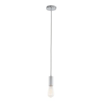 ITALUX - Lampadario a sospensione con filo MODERNA 1xE27/60W/230V cromo lucido