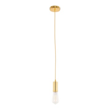 ITALUX - Lampadario a sospensione con filo MODERNA 1xE27/60W/230V oro