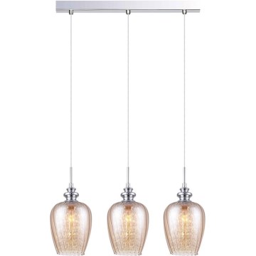 ITALUX - Lampadario a sospensione con filo PIRITA 3xE14/40W/230V